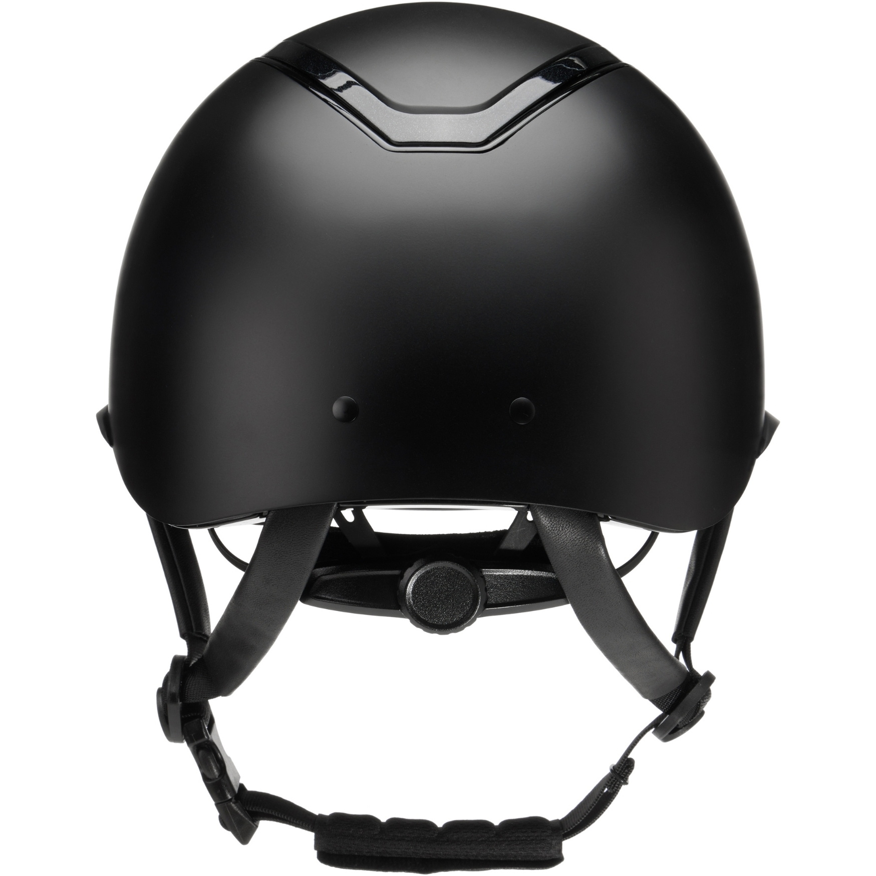 2025 Charles Owen Kylo Wide Peak Riding Helm KYLOW - Black Matte / Black Gloss